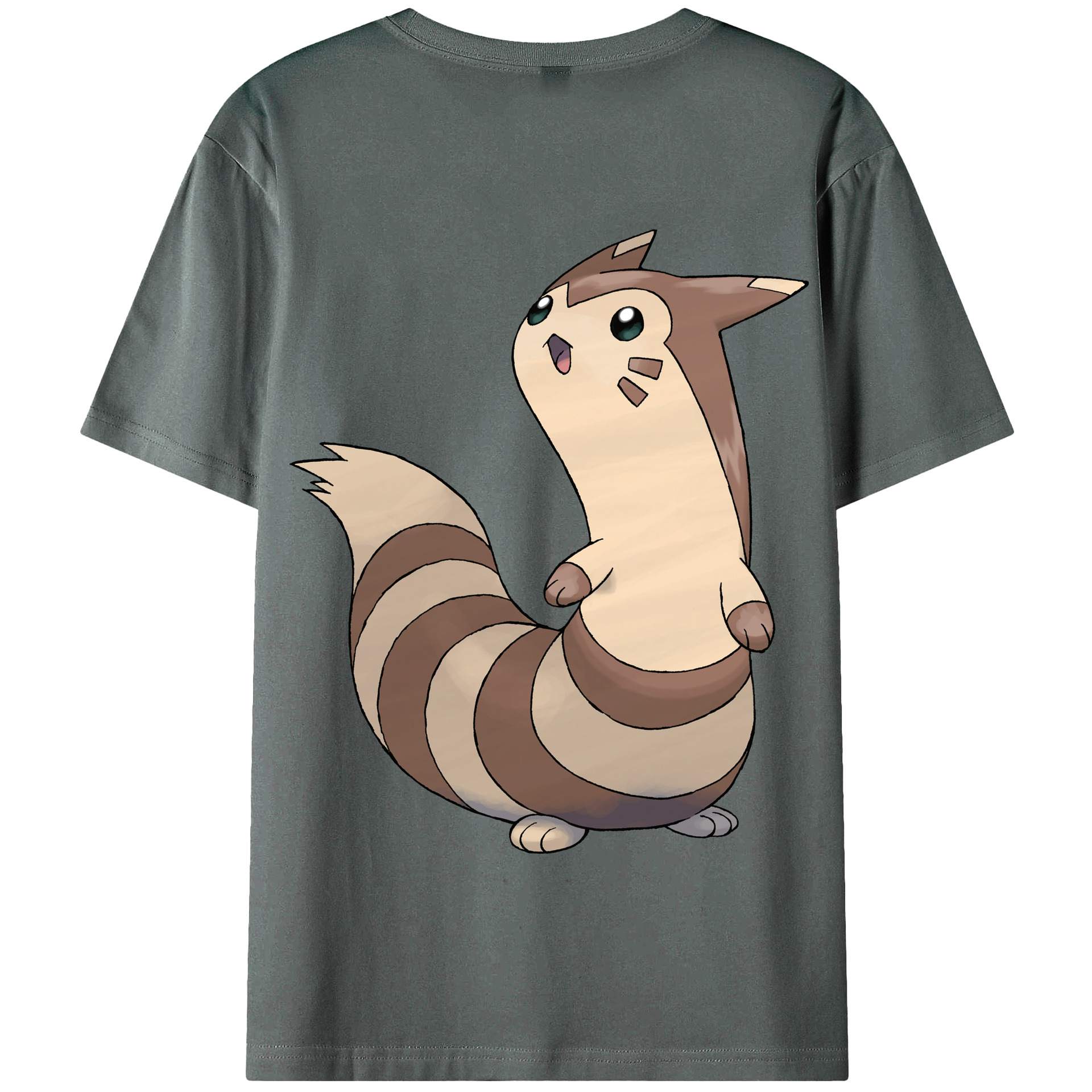 （画像用） ポケットモンスター Pokémon 綿100％半袖Tシャツ（背面プリント）